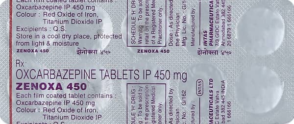 Zenoxa 450mg Strip Of 10 Tablets