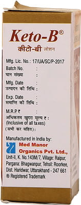 Keto B Bottle Of 15ml Lotion