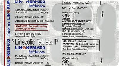 Linokem 600mg Strip Of 10 Tablets