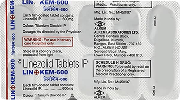 Linokem 600mg Strip Of 10 Tablets