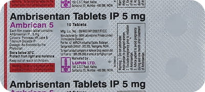 Ambrican 5mg Strip Of 10 Tablets