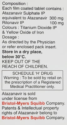 Atazor R Bottle Of 30 Tablets