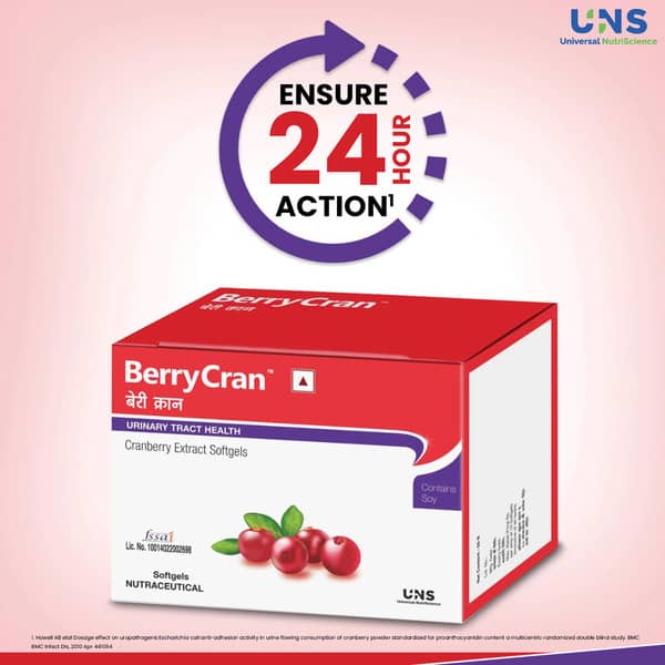 Berrycran Strip Of 10 Softgel Capsules