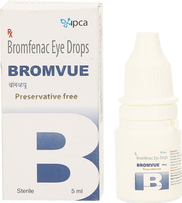 Bromvue Bottle Of 5ml Eye Drops