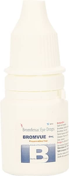 Bromvue Bottle Of 5ml Eye Drops
