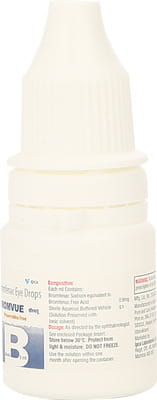 Bromvue Bottle Of 5ml Eye Drops
