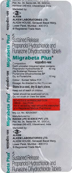 Migrabeta Plus Tablet