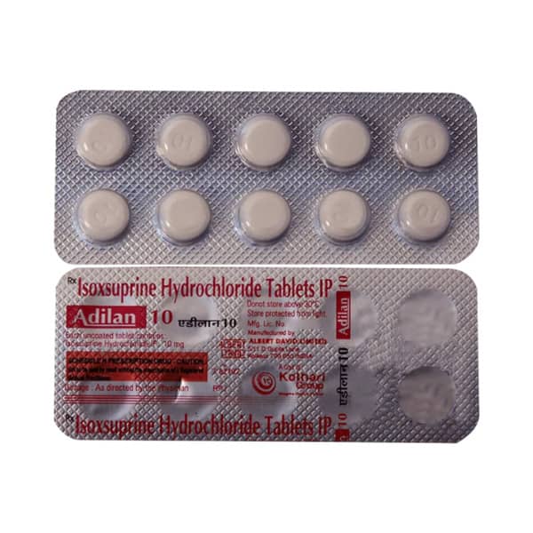 Adilan 10mg Strip Of 10 Tablets