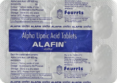Alafin 600mg Strip Of 10 Tablets