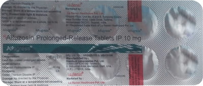 Alfugress 10mg Strip Of 10 Tablets