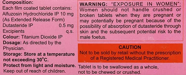 Alfugress D Strip Of 10 Tablets