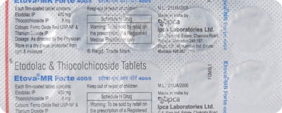 Etova Mr Forte Strip Of 10 Tablets