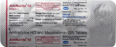 Amnurite 10mg Strip Of 10 Tablets