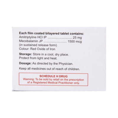 Amnurite 25mg Strip Of 10 Tablets