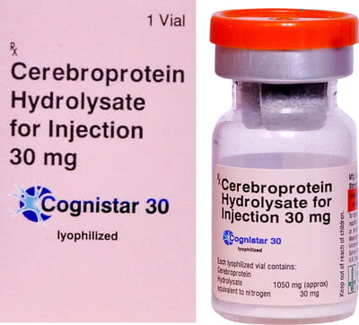 Cognistar 30mg Dry Vial Of 1 Powder For Injection
