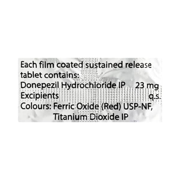 Donetaz Sr 23mg Strip Of 10 Tablets