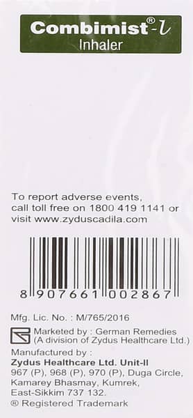 Combimist L Box Of 200md Metered Dose Inhaler