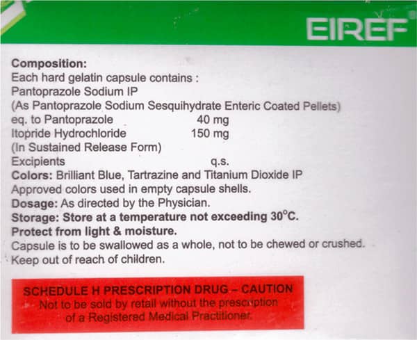 Eiref Strip Of 10 Capsules