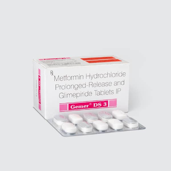 Gemer Ds 3mg Strip Of 10 Tablets
