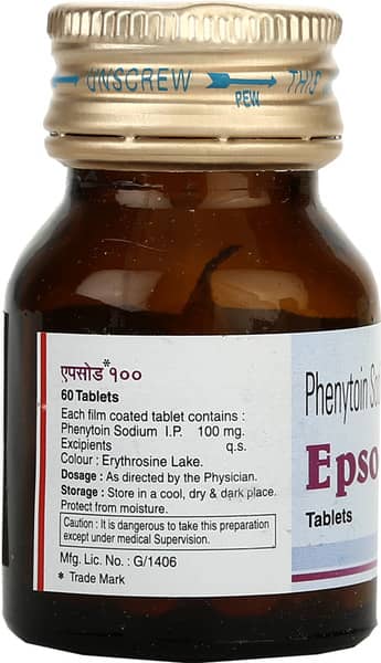 Epsod 100mg Bottle Of 60 Tablets