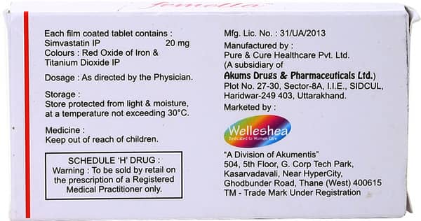 Femella 20mg Tablet