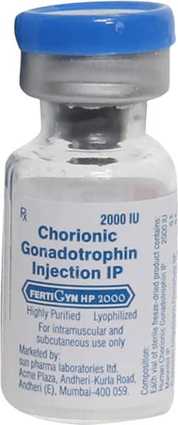 Fertigyn Hp 2000iu Dry Vial Of 1 Powder For Injection