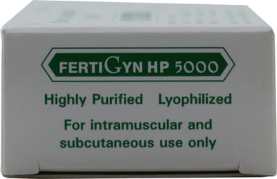Fertigyn Hp 5000iu Dry Vial Of 1 Powder For Injection