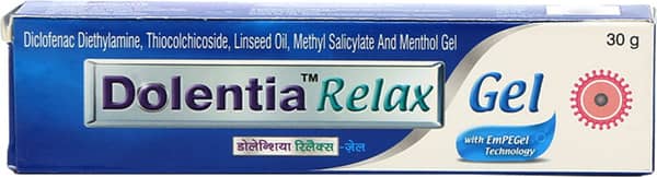 Dolentia Relax Tube Of 30gm Gel