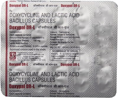 Doxypal Dr L Strip Of 10 Capsules