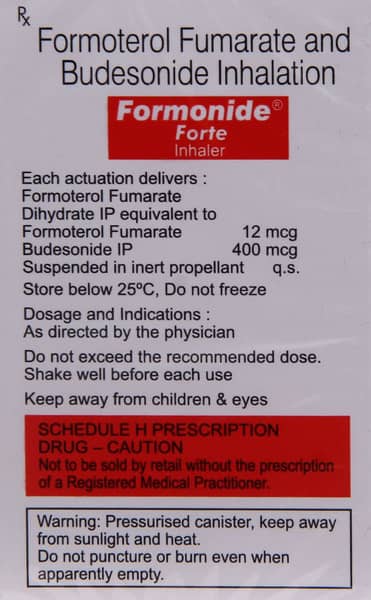 Formonide Forte Cfc Free Box Of 120md Metered Dose Inhaler