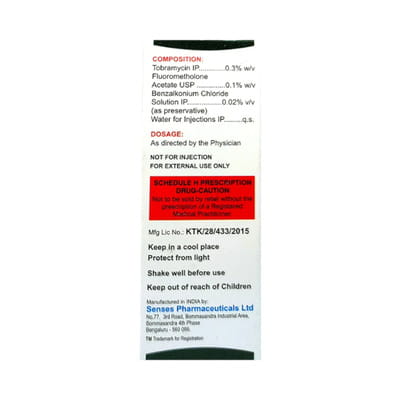 Obrin F Bottle Of 5ml Eye Drops