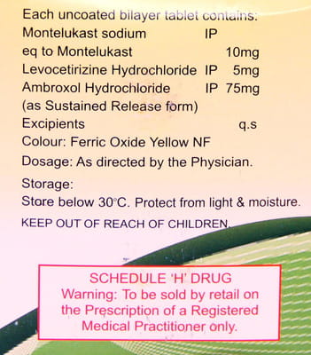 Odimont Al Strip Of 10 Tablets