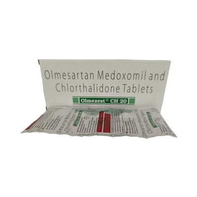 Olmezest Ch 20mg Strip Of 10 Tablets