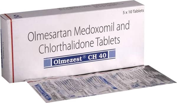 Olmezest Ch 40mg Strip Of 10 Tablets