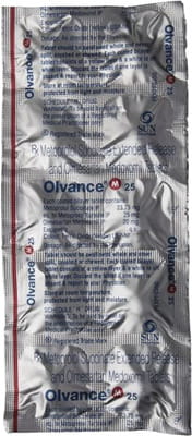 Olvance M 25mg Strip Of 10 Tablets