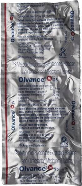 Olvance M 25Mg Strip Of 10 Tablets