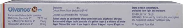 Olvance M 25Mg Strip Of 10 Tablets