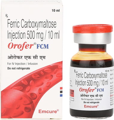 Orofer Fcm Vial Of 10ml Injection