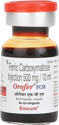Orofer Fcm Vial Of 10ml Injection