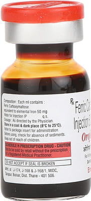 Orofer Fcm Vial Of 10ml Injection