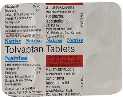 Natrise 15mg Strip Of 4 Tablets