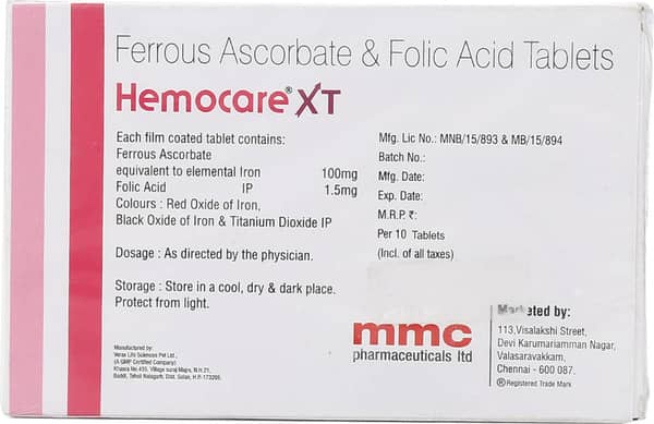 Hemocare XT Tablet