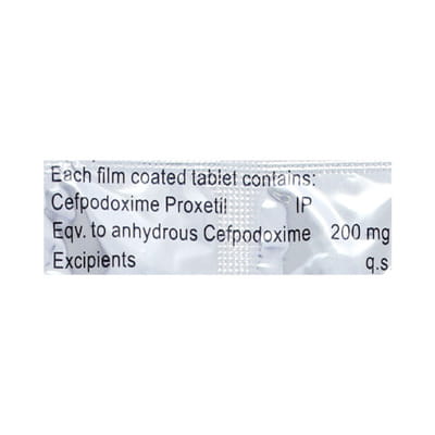 Podocef 200mg Strip Of 10 Tablets