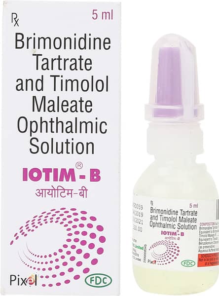 Iotim B Bottle Of 5ml Eye Drops