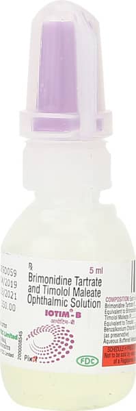 Iotim B Bottle Of 5ml Eye Drops