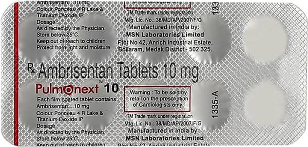 Pulmonext 10mg Strip Of 10 Tablets