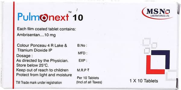 Pulmonext 10mg Strip Of 10 Tablets