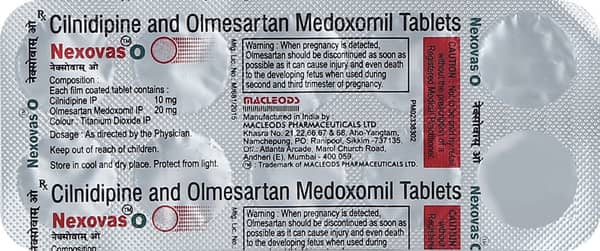 Nexovas O 20mg Strip Of 10 Tablets