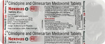Nexovas O 40mg Strip Of 10 Tablets