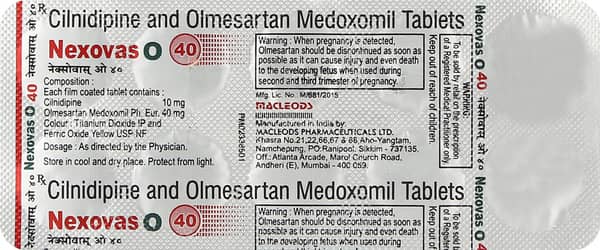 Nexovas O 40mg Strip Of 10 Tablets